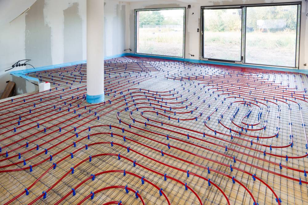 Plancher chauffant près de Bordeaux